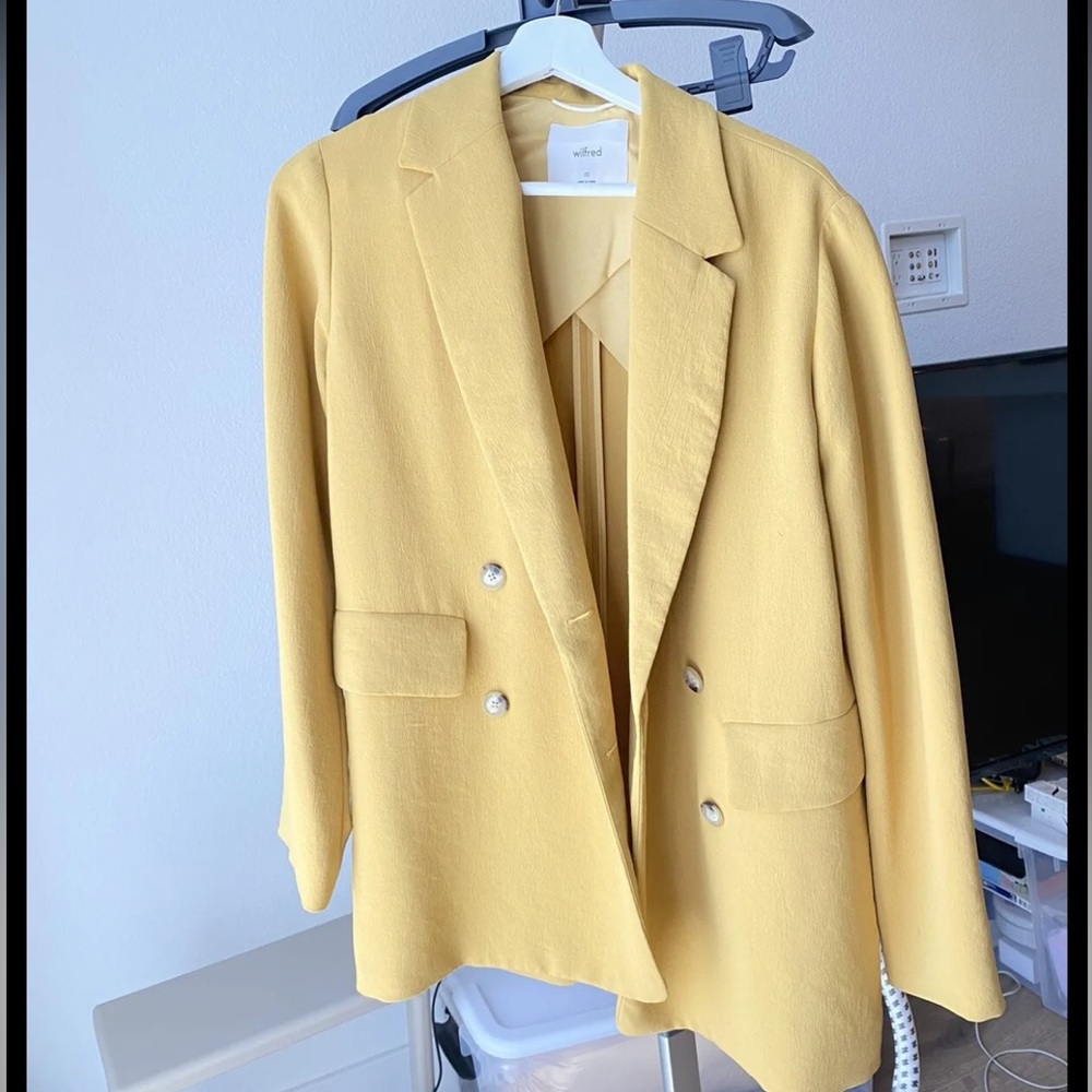 Wilfred Cherrelle Blazer, Yellow, Size XS
